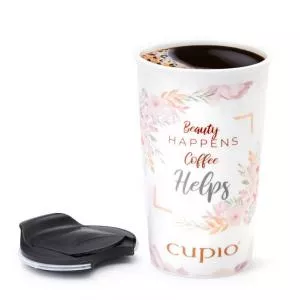 Cupio Cana ceramica moderna cu capac