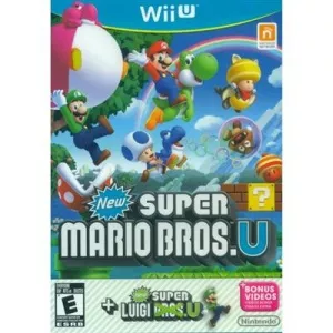 Nintendo New Super Mario Bros. U with New Super Luigi U Wii U