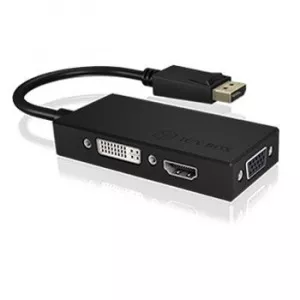 RaidSonic 3-in-1 DisplayPort™ > HDMI®/ DVI-D / VGA  (IB-AC1031)