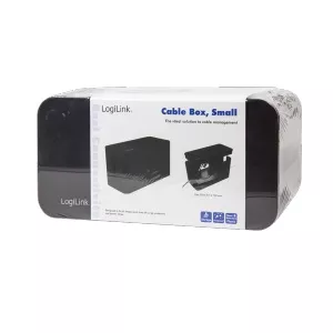 LogiLink Cable Box, 235x115x120mm, Black KAB0060