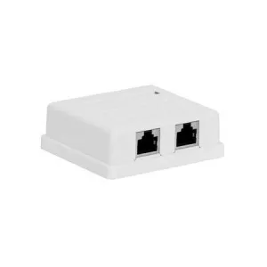 Emtex Priza FTP CAT 6E dubla aplicata