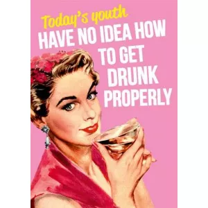 Dean Morris Cards Felicitare - How to get drunk properly