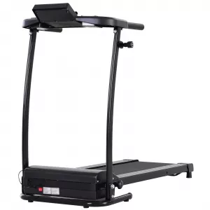 HomCom Banda de Alergat cu 4 Programe si Monitor LCD Negru 500W
