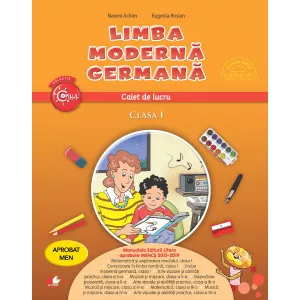 Litera Limba moderna germana. Caiet de lucru. Clasa I