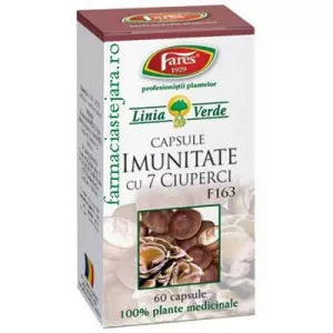Fares Imunitate cu 7 ciuperci 60 cps
