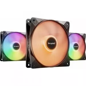 BE-QUIET Light Wings LX 120mm PWM High-Speed Black 3-Pack