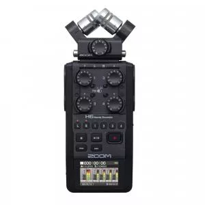 Zoom ZOOM H6 Black Recorder Audio XLR