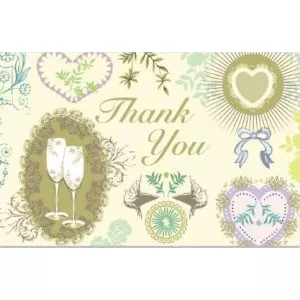 Roger la Borde Felicitare Heirloom Thank you
