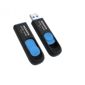 A-Data DashDrive UV128 64GB black/blue (AUV128-64G-RBE)