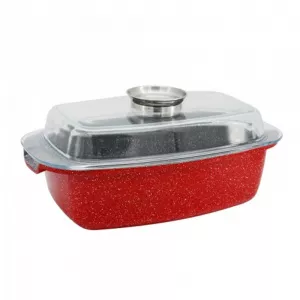 Zephyr Roaster dreptunghiular, 32 cm Rosu Z4321EM32A
