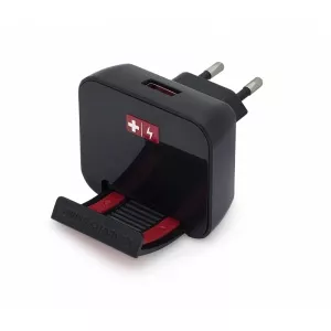 Swiss Charger Incarcator Retea MicroUSB 1A (stand si cablu inclus)