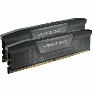 Corsair VENGEANCE® 64GB (2x32GB) DDR5 DRAM 5200MHz C40 Memory Kit — Black CMK64GX5M2B5200C40