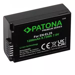 PATONA Acumulator Premium EN-EL25 1280mAh compatibil Nikon-1349