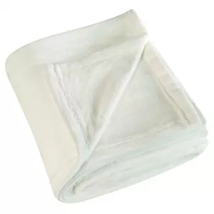 Linder Patura pufoasa alba Cocoon 130 x 180 cm