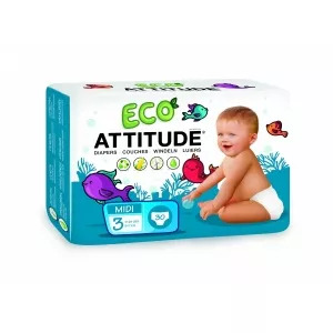 Attitude Scutece ecologice marime 3 5-11 kg 30 buc