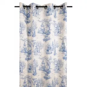 Stof Draperie Vintage Galanterie Albastru
