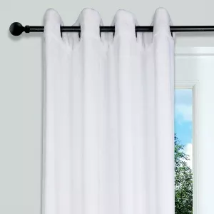 Stof Draperie alba DouDou 135 x 250 cm