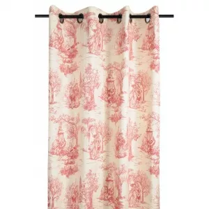 Stof Draperie Vintage Galanterie Rosu