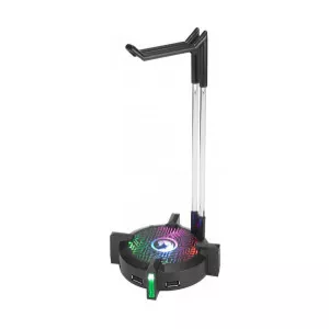 Marvo Stand Cu Hub USB Pentru Casti HZ-04 Negru