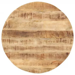 vidaXL Blat de masă, 40 cm, lemn masiv de mango, rotund, 15-16 mm 285999