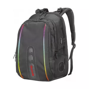Marvo Rucsac cu iluminare RGB BA-02 Negru