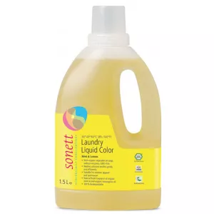 Sonett Detergent ecologic lichid pt. rufe colorate 1.5L