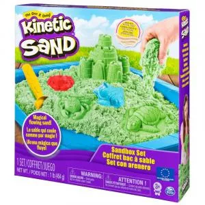 Spin Master NISIP KINETIC SET COMPLET VERDE 454gr