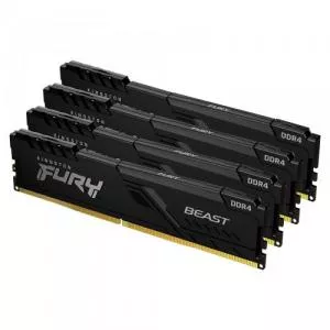 Kingston FURY Beast Black 16GB, DDR4-2666MHz, CL16 KF426C16BBK4/16