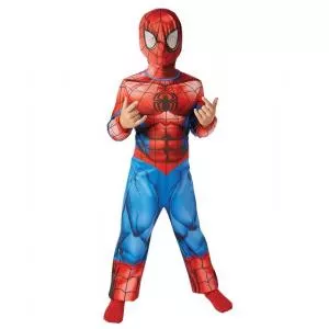 Rubies Costum spiderman clasic copil 5 - 6 ani / 120 cm