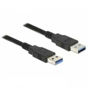 Delock USB 3.0 Type-A male > USB 3.0 Type-A male 5m black 85064