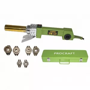 ProCraft Ciocan electric de lipit tevi PPR PL2000, 2000W + 6 capete, Sudat Polipropilena