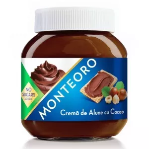 Sly Crema De Alune Cu Cacao Monteoro Fara Zahar 350gr