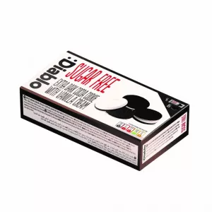 Diablo Biscuiti sandvis cu extra cacao si crema de vanilie, fara zahar, 176g