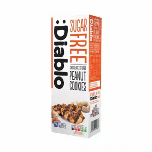 Diablo Fursecuri cu arahide si dungi de ciocolata, fara adaos de zahar, 150g
