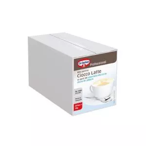 Dr. Oetker Ciocco Latte ciocolata alba si alune cutie 25 plicuri