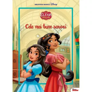 Litera Elena din Avalor. Cele mai bune surori. Carte gigant (grupa mijlocie)