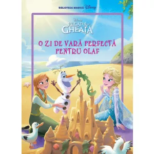 Litera Regatul de gheață. O zi de vară perfectă pentru Olaf. Carte gigant (grupa mijlocie)