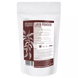 Dragon Superfoods Pudra de carob (roscove) bio 200g