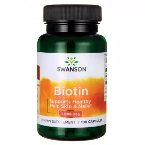 Swanson Biotina 5000mcg 100 Capsule