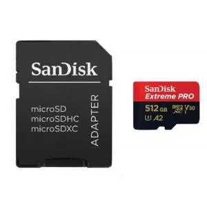 Sandisk Extreme PRO microSDXC 512GB + Adaptor SD - Compara preturi
