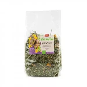 Vitapol Vita Herbal Duo Snack hrana complementara pentru iepuri 500 g fan cu  plante