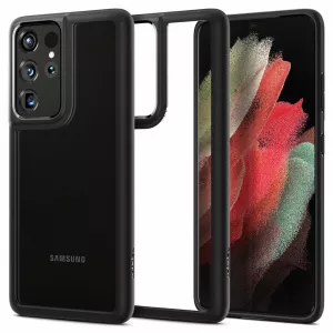 Spigen Ultra Hybrid Samsung Galaxy S21 Ultra Negru Mat