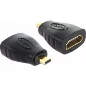 Delock High Speed HDMI - micro D male > A female 65242