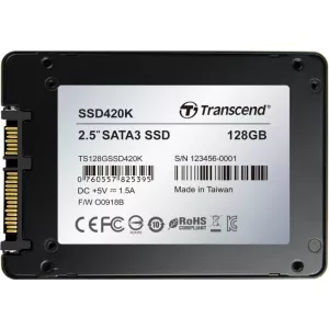 Transcend 420K Series 128GB SATA-III 2.5 inch TS128GSSD420K
