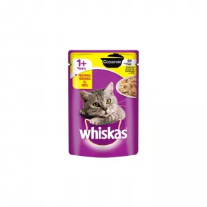 Whiskas Plic Casserole cu Pui 85 g