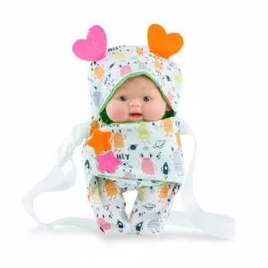 Marina & Pau Papusa si sistem de purtare   Nenotin 21 cm Mara