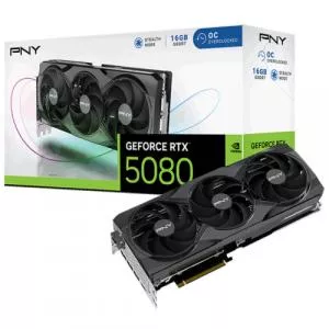 PNY GeForce RTX 5080 Overclocked Triple Fan