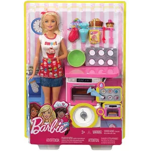 Mattel Papusa In bucatarie MTFHP57, 3 ani+, multicolor