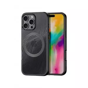 Dux Ducis AIMO MagSafe compatibila cu iPhone 16 Pro Max Black 6934913005996