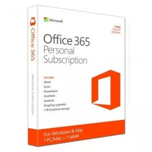 Microsoft Office 365 Personal Romanian EuroZone Subscr 1YR Medialess P2
